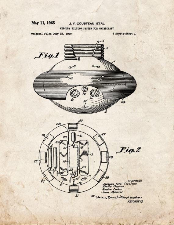 Patent Blueprint 441 1 12 A4 Photo Print