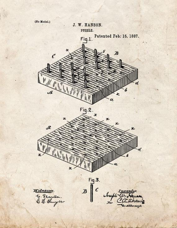 Patent Blueprint 4413 1 12 A4 Photo Print