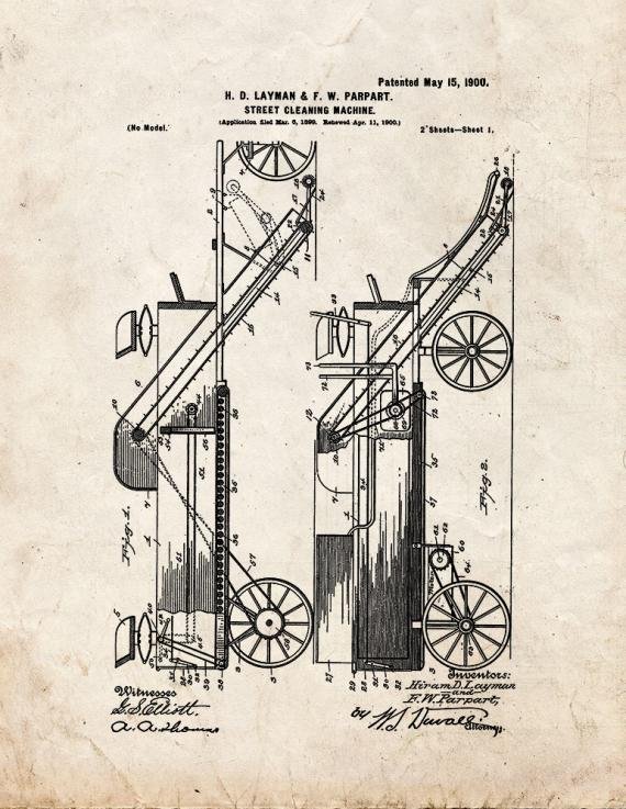 Patent Blueprint 4417 1 12 A4 Photo Print