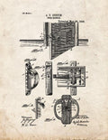 Patent Blueprint 4419 1 12 A4 Photo Print