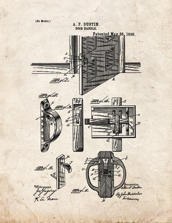 Patent Blueprint 4419 1 12 A4 Photo Print