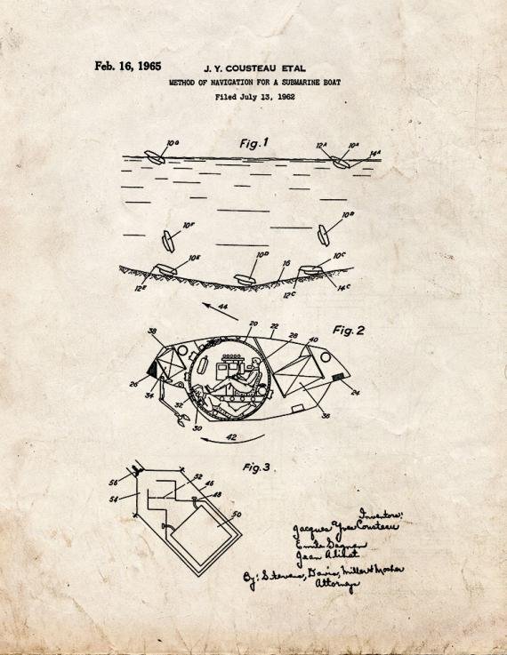 Patent Blueprint 442 1 12 A4 Photo Print