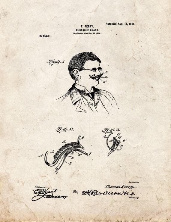 Patent Blueprint 4421 1 12 A4 Photo Print