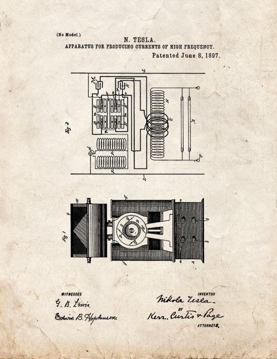 Patent Blueprint 4423 1 12 A4 Photo Print