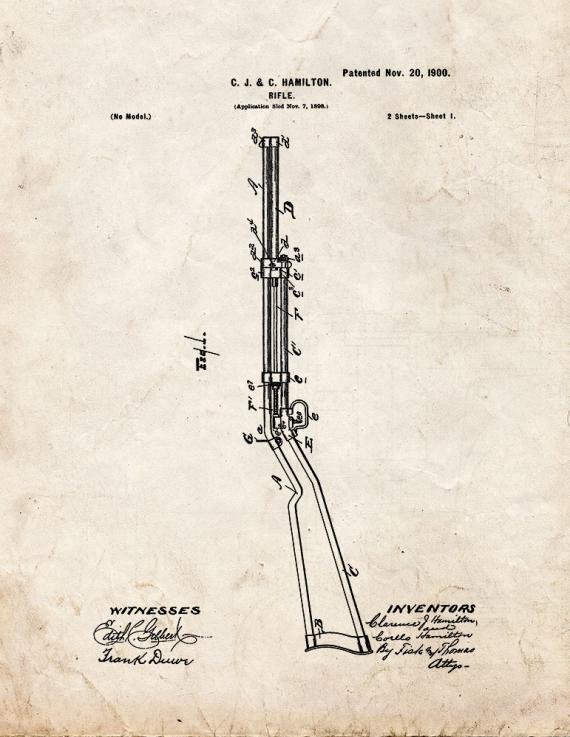Patent Blueprint 4430 1 12 A4 Photo Print