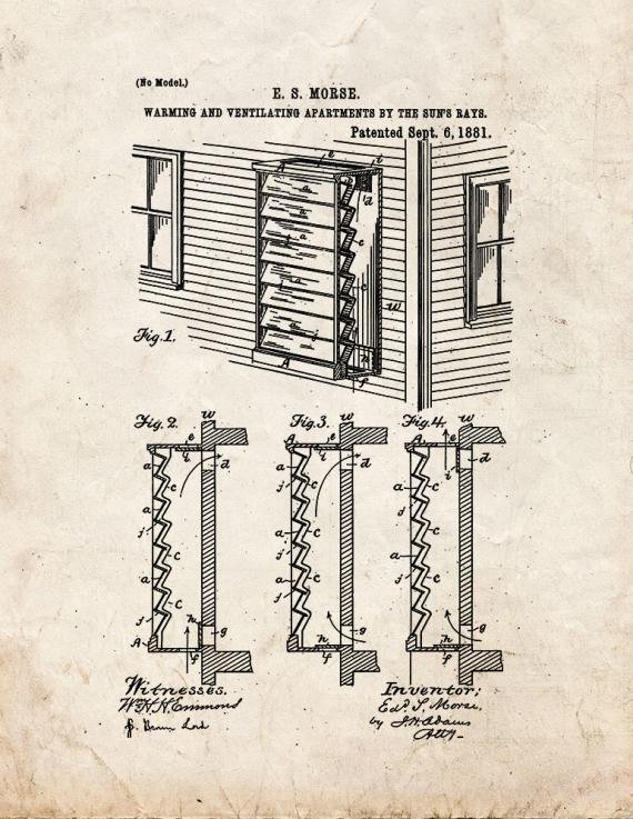 Patent Blueprint 4434 1 12 A4 Photo Print