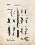 Patent Blueprint 4437 1 12 A4 Photo Print