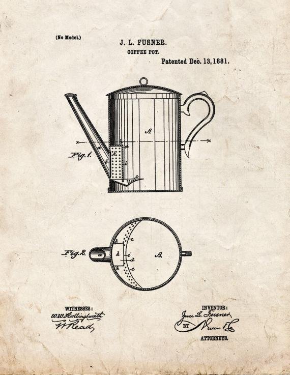 Patent Blueprint 4443 1 12 A4 Photo Print