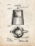 Patent Blueprint 4444 1 12 A4 Photo Print