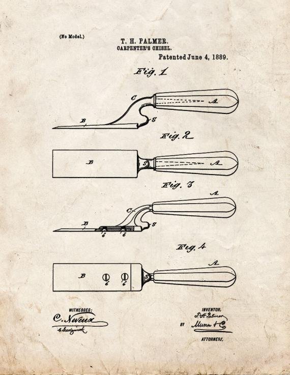 Patent Blueprint 4452 1 12 A4 Photo Print