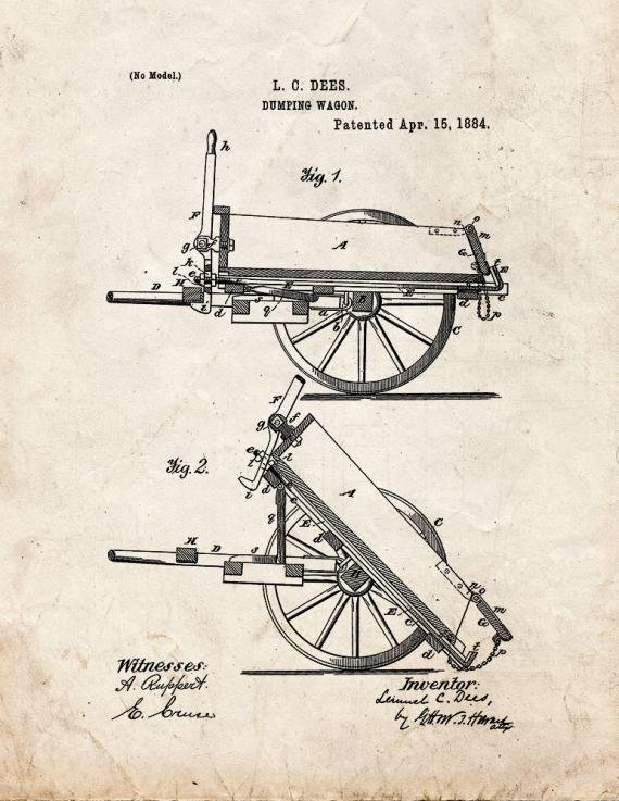 Patent Blueprint 4453 1 12 A4 Photo Print