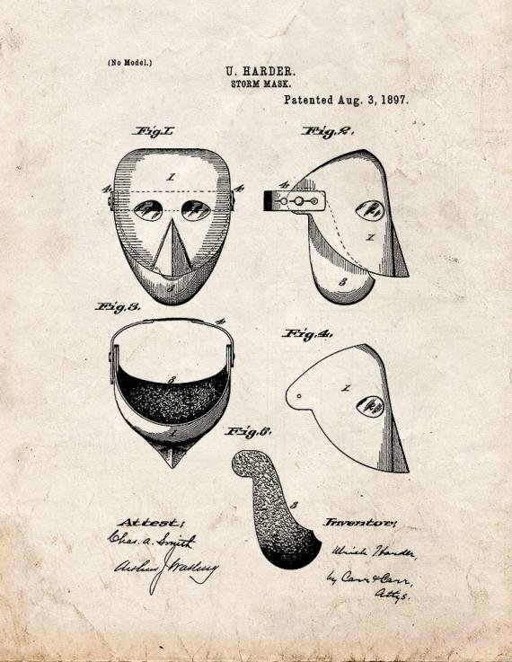 Patent Blueprint 4455 1 12 A4 Photo Print