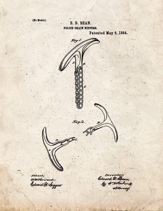 Patent Blueprint 4457 1 12 A4 Photo Print