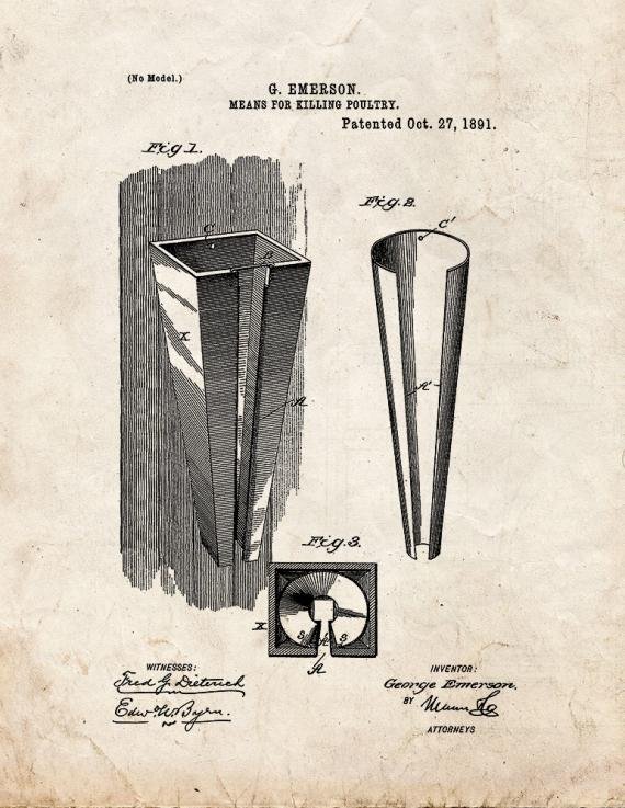 Patent Blueprint 4468 1 12 A4 Photo Print