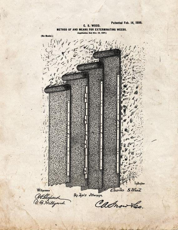 Patent Blueprint 4469 1 12 A4 Photo Print
