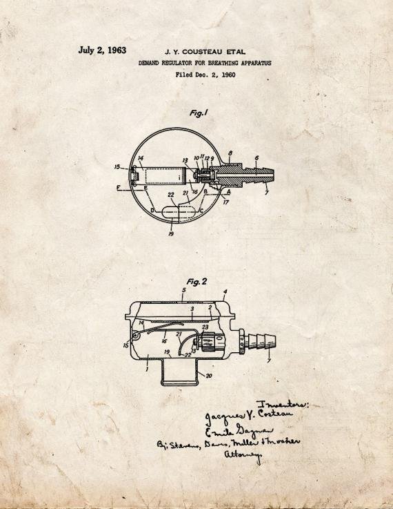 Patent Blueprint 447 1 12 A4 Photo Print