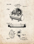 Patent Blueprint 4484 1 12 A4 Photo Print