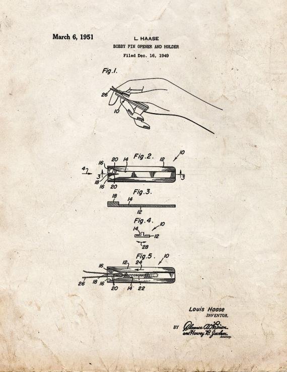 Patent Blueprint 4486 1 12 A4 Photo Print