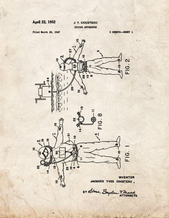Patent Blueprint 450 1 12 A4 Photo Print