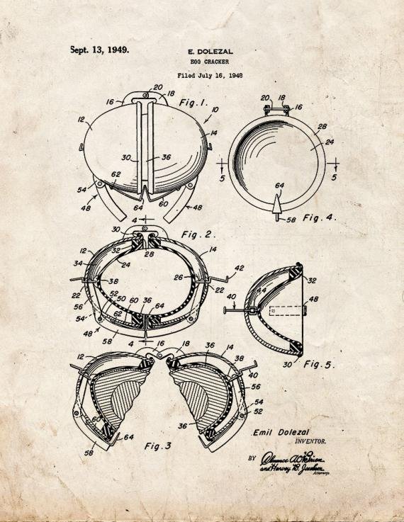 Patent Blueprint 4511 1 12 A4 Photo Print
