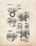 Patent Blueprint 4529 1 12 A4 Photo Print