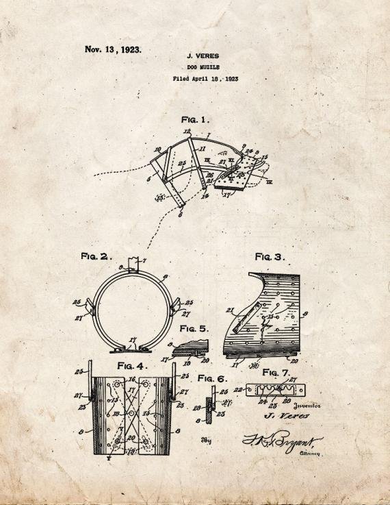 Patent Blueprint 4531 1 12 A4 Photo Print