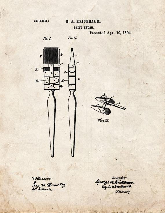 Patent Blueprint 4536 1 12 A4 Photo Print