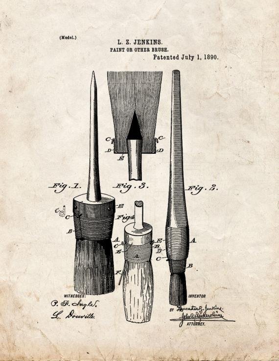 Patent Blueprint 4537 1 12 A4 Photo Print