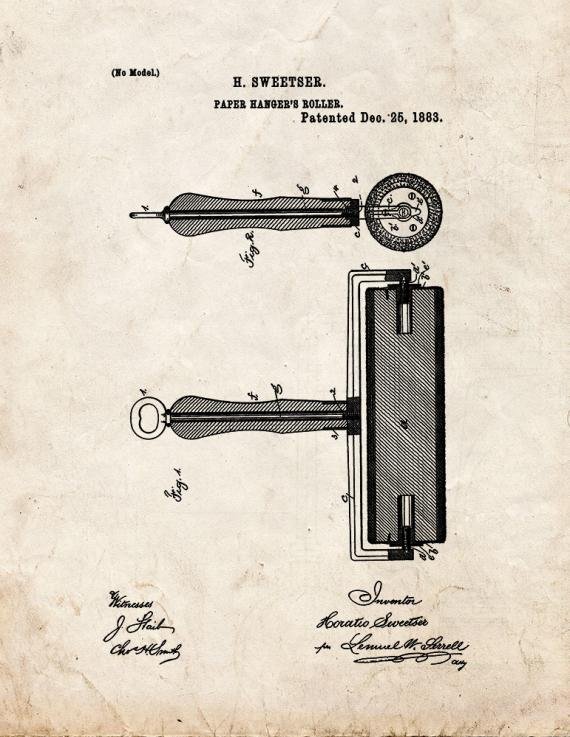 Patent Blueprint 4540 1 12 A4 Photo Print