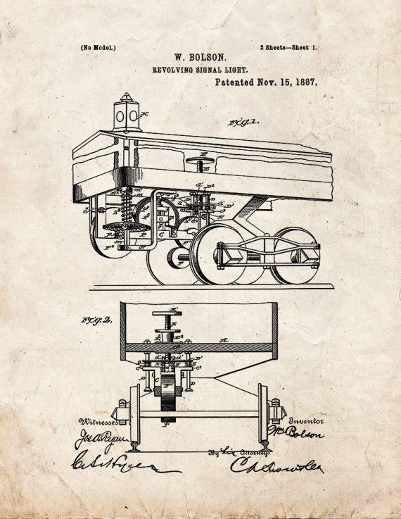 Patent Blueprint 4542 1 12 A4 Photo Print