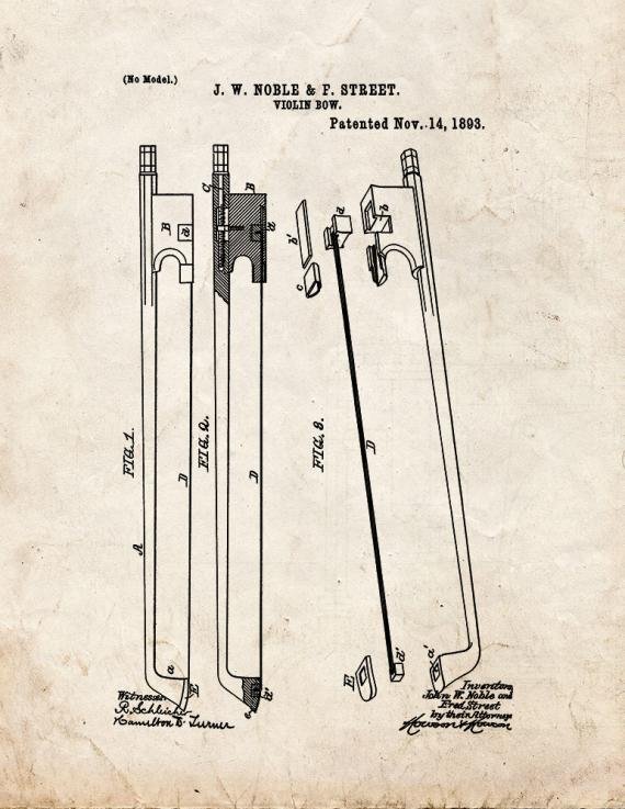 Patent Blueprint 4545 1 12 A4 Photo Print