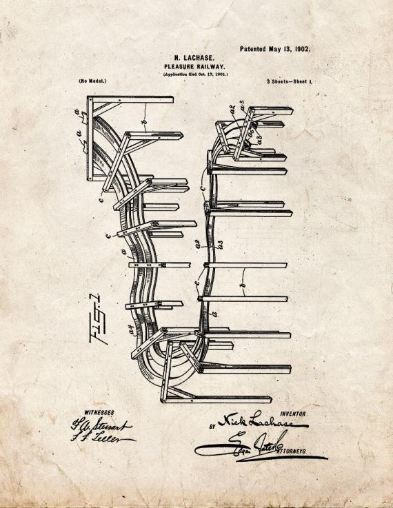 Patent Blueprint 4547 1 12 A4 Photo Print