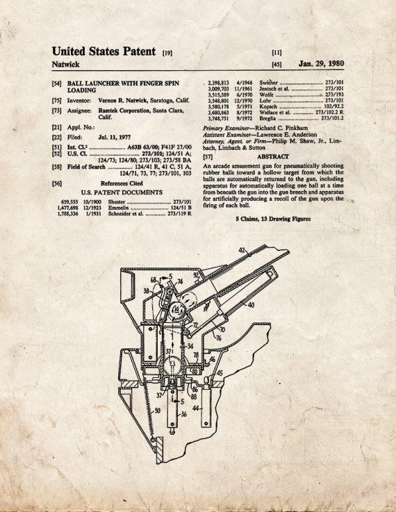 Patent Blueprint 4553 1 12 A4 Photo Print