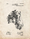 Patent Blueprint 4557 1 12 A4 Photo Print