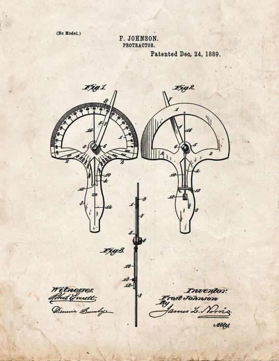 Patent Blueprint 4558 1 12 A4 Photo Print