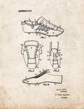 Patent Blueprint 456 2 12 A4 Photo Print