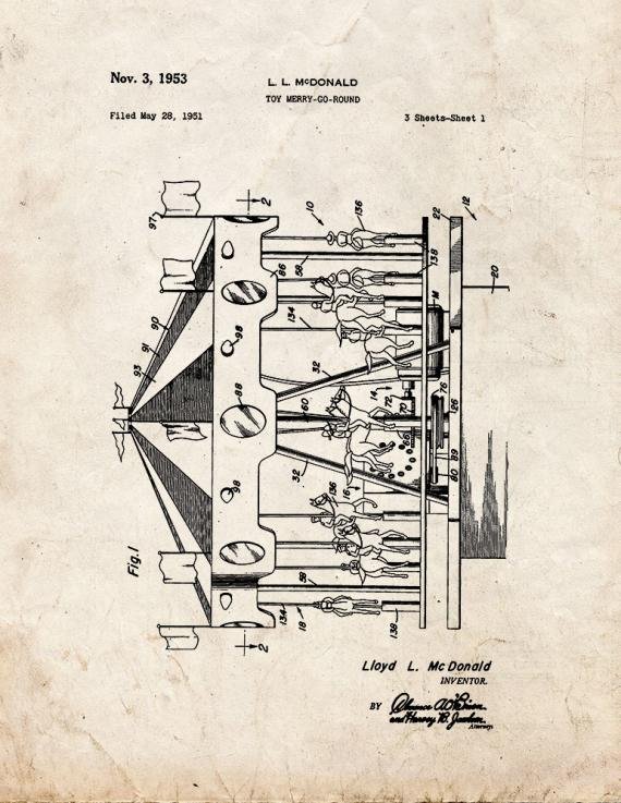 Patent Blueprint 4563 1 12 A4 Photo Print