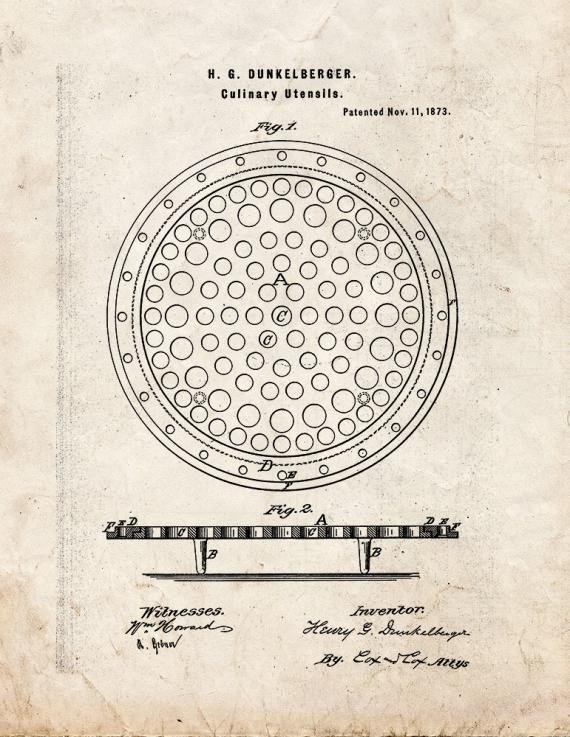 Patent Blueprint 4568 1 12 A4 Photo Print