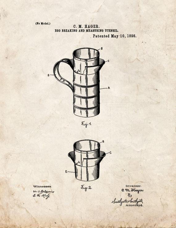 Patent Blueprint 4570 1 12 A4 Photo Print