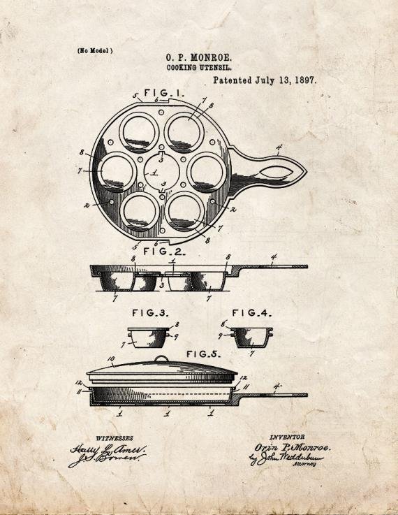 Patent Blueprint 4573 1 12 A4 Photo Print