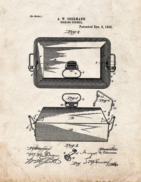 Patent Blueprint 4574 1 12 A4 Photo Print