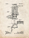 Patent Blueprint 4575 1 12 A4 Photo Print