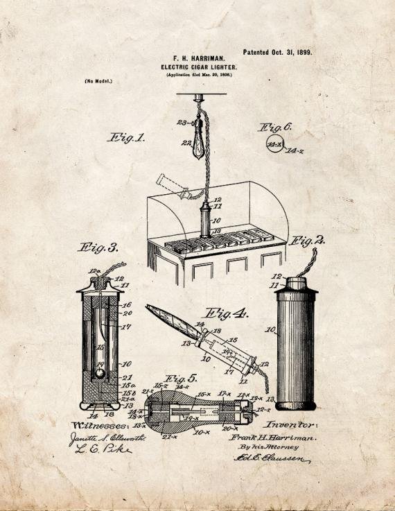 Patent Blueprint 4576 1 12 A4 Photo Print