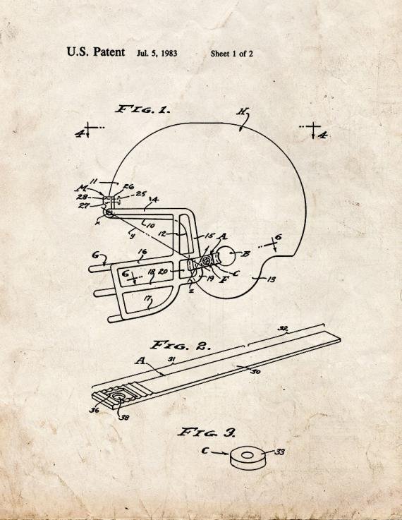 Patent Blueprint 458 2 12 A4 Photo Print