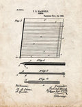 Patent Blueprint 4587 1 12 A4 Photo Print
