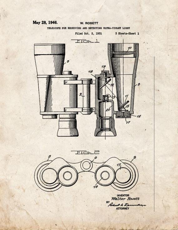 Patent Blueprint 4598 1 12 A4 Photo Print