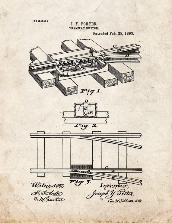 Patent Blueprint 4602 1 12 A4 Photo Print