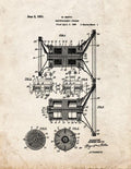 Patent Blueprint 4604 1 12 A4 Photo Print