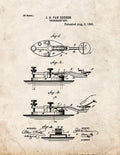 Patent Blueprint 4605 1 12 A4 Photo Print