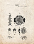 Patent Blueprint 4609 1 12 A4 Photo Print